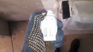 Установка термостатических головок на радиаторы 2 этажа.Часть7