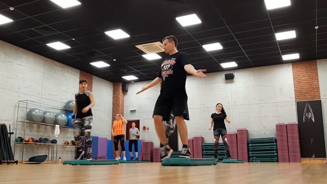Степ аэробика. Step aerobic 37. Шевченко Виталий