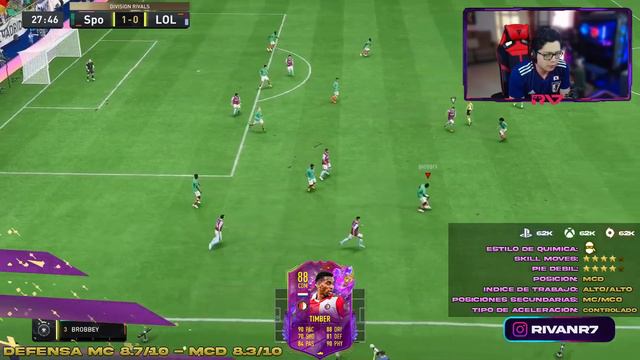 CARTA OBLIGATORIA PARA LA LIGA DE HOLANDA | TIMBER FUTURE STARS 88 PLAYER REVIEW FIFA 23 UT смотреть онлайн