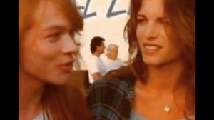 AXL ROSE AND STEPHANIE SEYMOUR