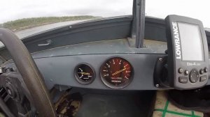 Тест стального винта / Solas 11x15 / Honda 50 /