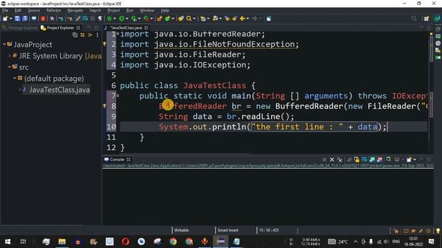 Java Tutorial #82 - Java BufferedReader Class with Examples (File Handling)