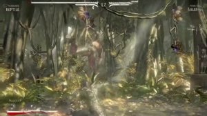 Mortal Kombat X : Reptile Vs Mileena - (Very Hard)