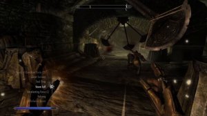 How to get through the door to get dragon aspect wyrm at raven rock mine in skyrim