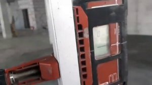 Осмотр нового объекта. Ротационный нивелир Hilti.