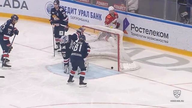 #КХЛ #2023 #авангард /Рид Буше увеличивает преимущество «Авангарда» - 1:3 смотреть онлайн