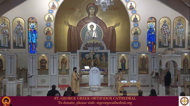 Sunday of The Publican and Pharisee Orthros and Divine Liturgy - 2/13/22 смотреть онлайн