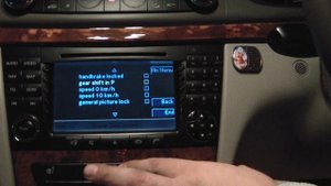 E-Class W211 COMAND NTG1 ukryte menu, hidden menu