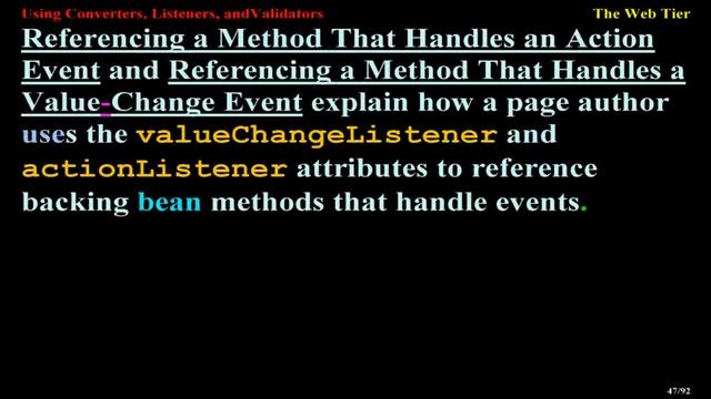 Using Converters, Listeners, andValidators смотреть онлайн