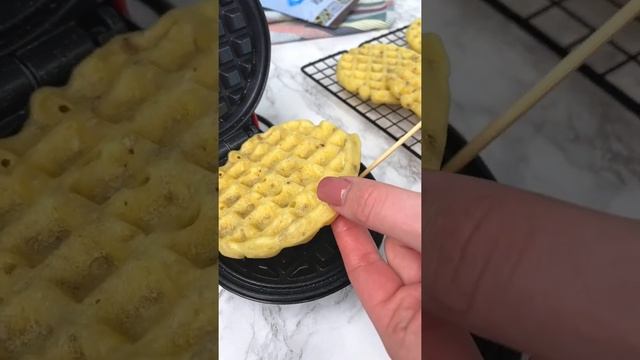 Кукурузные вафли без глютена и лактозы