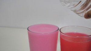 [Experiment] Colorful cocktail-weight of water-