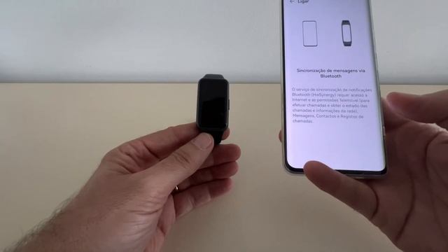 Como Ligar a Huawei Band 7 ao Smartphone