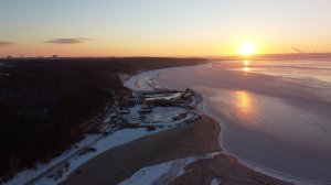 SUNSET on the Volga river.mp4