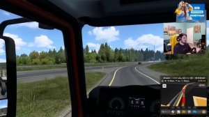 Мэддисон берется за ум и готовится стать дальнобойщиком в American Truck Simulator