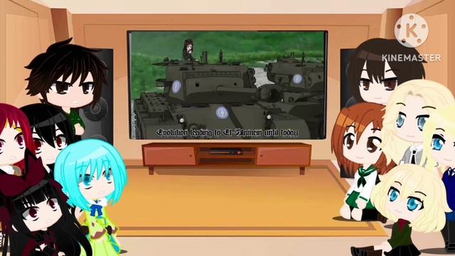 Girls und Panzer and GATE react to Sabaton | Gacha Club Reaction Part 17 ( 1/2 ) Extended 3