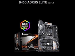 Материнская плата GIGABYTE B450 AORUS ELITE (rev. 1.0)