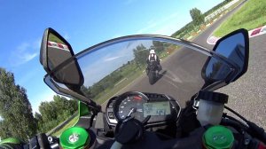 Трек-картодром Фирсановка 2016  Kawasaki ZX6R 636 2014 30th Anniversary Edition