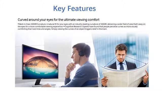 NEW Samsung S32E590C 31 5 Inch Curved Screen LED Lit Monitor gets Reviewed смотреть онлайн