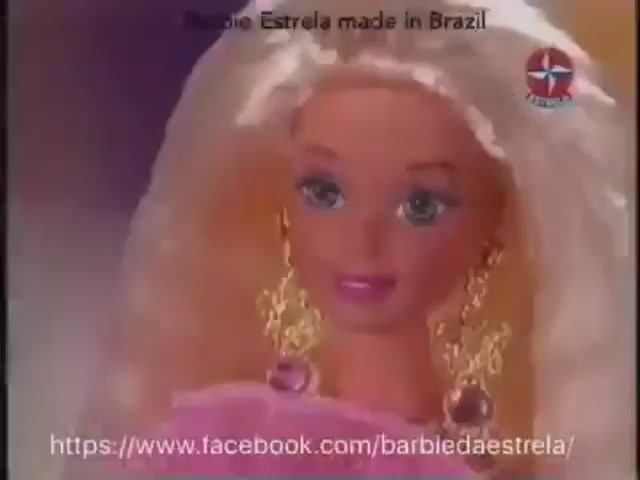 1994 Реклама Барби с сердцем на платье Comercia Barbie Segredos do Corao