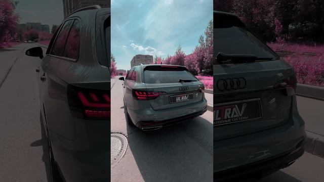 ВСЕМИ ЛЮБИМЫЙ ВЫХЛОП НА AUDI A4 2.0 350+ л.с.