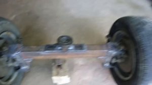 Самодельный минитрактор. часть 2, Передняя балка