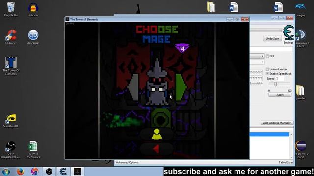 The Tower Of Elements Infinite money orbs and diamond Cheat Engine