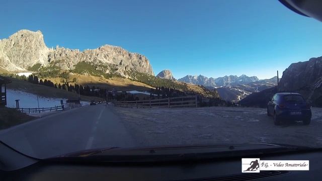 VAL GARDENA (Passo Gardena-Passo Sella) . смотреть онлайн