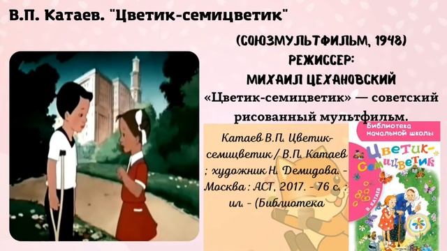 Видеообзор «С книжной полки - на экран: детские книги в мультипликации» смотреть онлайн