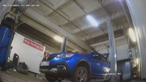 Установка фаркопа на Renault Sandero Stepway 2019 год. MOTODOR, арт. 91713-A