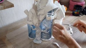 ❤Diy Whimsy Fairy House Lamp Using Plastic Bottles. Сказочный домик из бутылок❤