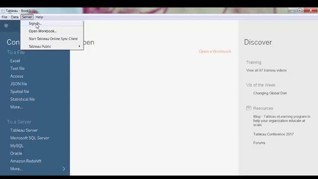 Connecting to an excel file in Tableau смотреть онлайн