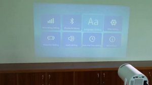 HY300 2023 latest projector，simple and advanced appearance.#projector #hometheater #portable