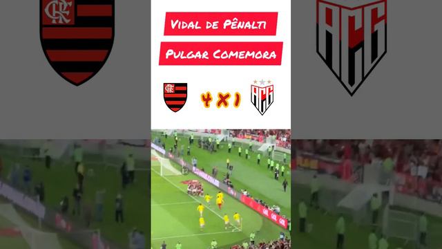 Pulgar Comemora gol de Vidal