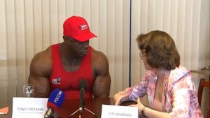 Бодибилдер Тони Фримен в Ижевске
