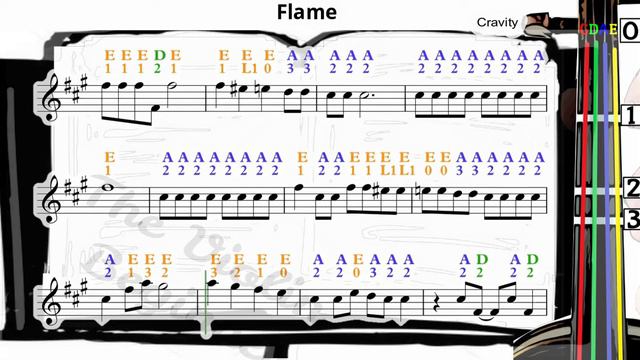 응원법 | 크래비티 | Flame | Cravity | Violin SHEET MUSIC [With Fingerings] [Level 3] смотреть онлайн