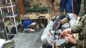 Ленточный станок по металлу!