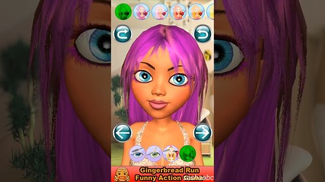 princess salon make up fane 3d обзор игры андроид game rewiew android