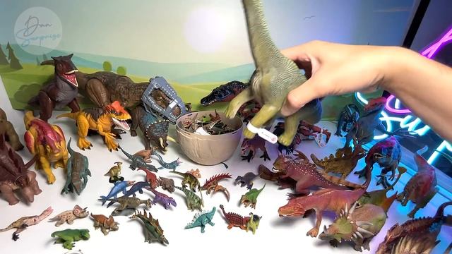 Hatch Giant Jurassic World Dominion Dinosaur Egg - Spinosaurus Majungasaurus Carnotaurus T-Rex