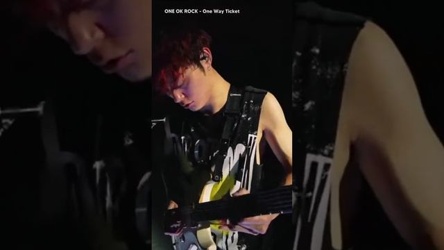 ONE OK ROCK-One Way Ticket | Toru's Solo Guitar part