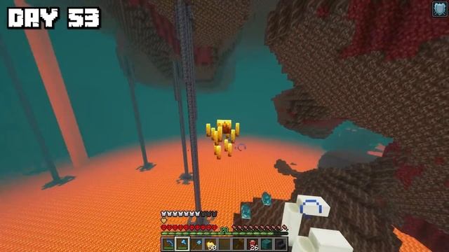 I Survived 100 Days in the Custom NETHER in Minecraft... смотреть онлайн