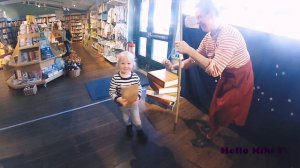 Ксюша в музее Астрид Линдгрен в Швеции