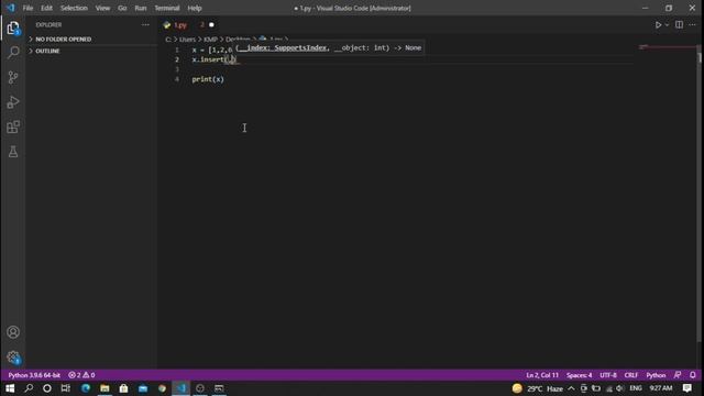 Python programming tutorial - Tuples, List & Dictionary