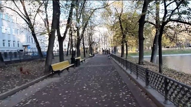 МОСКВА. ПРОГУЛКА ПО ПАТРИАРШИМ ПРУДАМ 17.10.2019 г. ОСЕНЬ НА ПАТРИАРШИХ смотреть онлайн