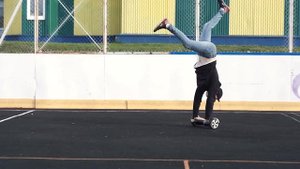 Самые сложные трюки на гироскутере