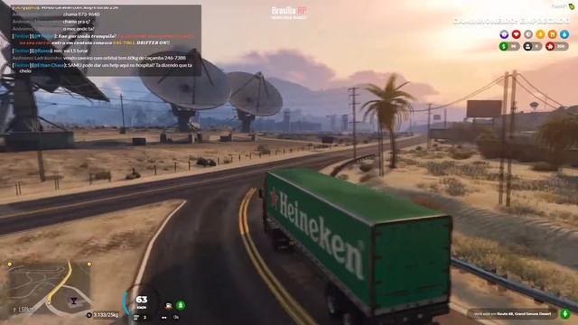 Comprei um Omega e fiz 10 mil com fretes | GTA 5 RP | Caminhoneiro BrasíliaRP #EP001 смотреть онлайн