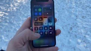 iPhone 12 mini. Испытание холодом