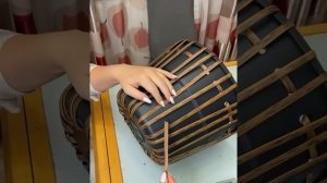 Кашпо из ротанга самое простое плетение