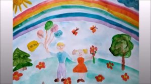 Город детства! Это наше счастливое солнечное - детство на детских  рисунках.