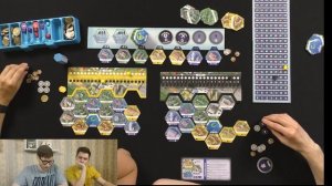 SimCity на столе? Настольная игра Пригород. Играем вдвоём.