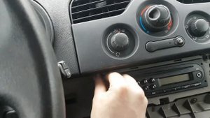 Часть 2 Замена лампочки подсветки блока управления климатом Renault kangoo 2